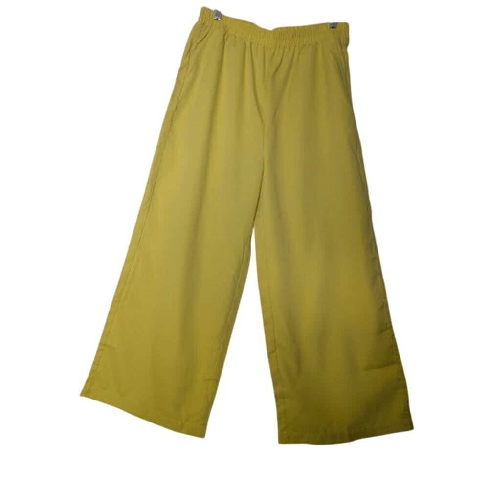 ZANZEA Collection mustard yellow set womens size XXL NWT Bohemian Corpcore - Picture 7 of 10